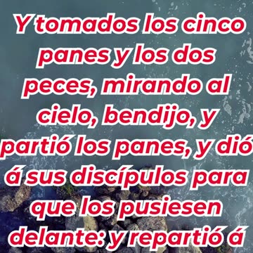 “La multiplicación de los panes y los peces” Marcos 6:41,42,43. #shortvideo #shorts #ytshorts #reels