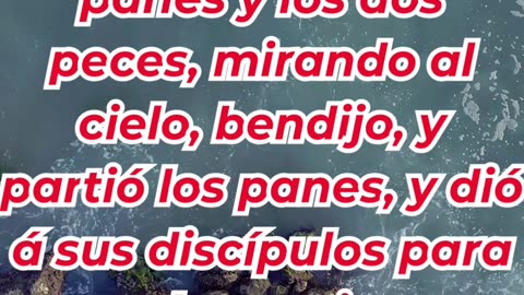 “La multiplicación de los panes y los peces” Marcos 6:41,42,43. #shortvideo #shorts #ytshorts #reels
