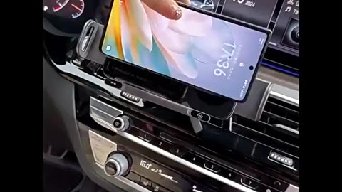 Car Wireless Charger Phone Holder 2IN1 Touch Rotate Stand Universal Car check description to buy