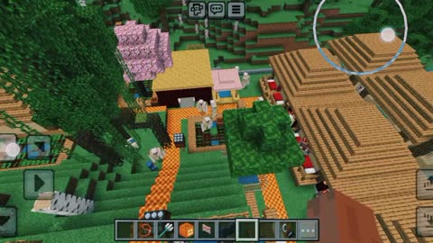 My village in Minecraft