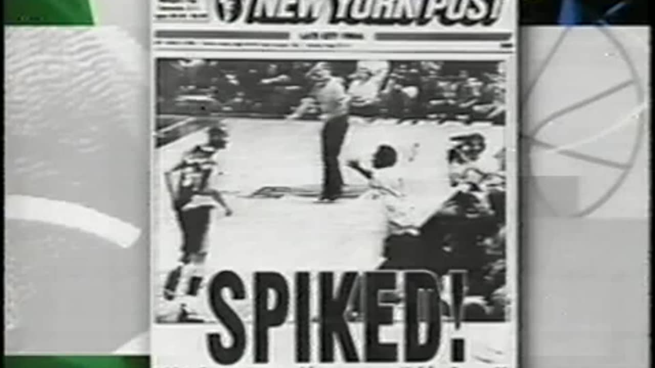 June 5, 1994 - Georgetown Coach John Thompson Shows Spike Lee NYC Newspaper Headlines