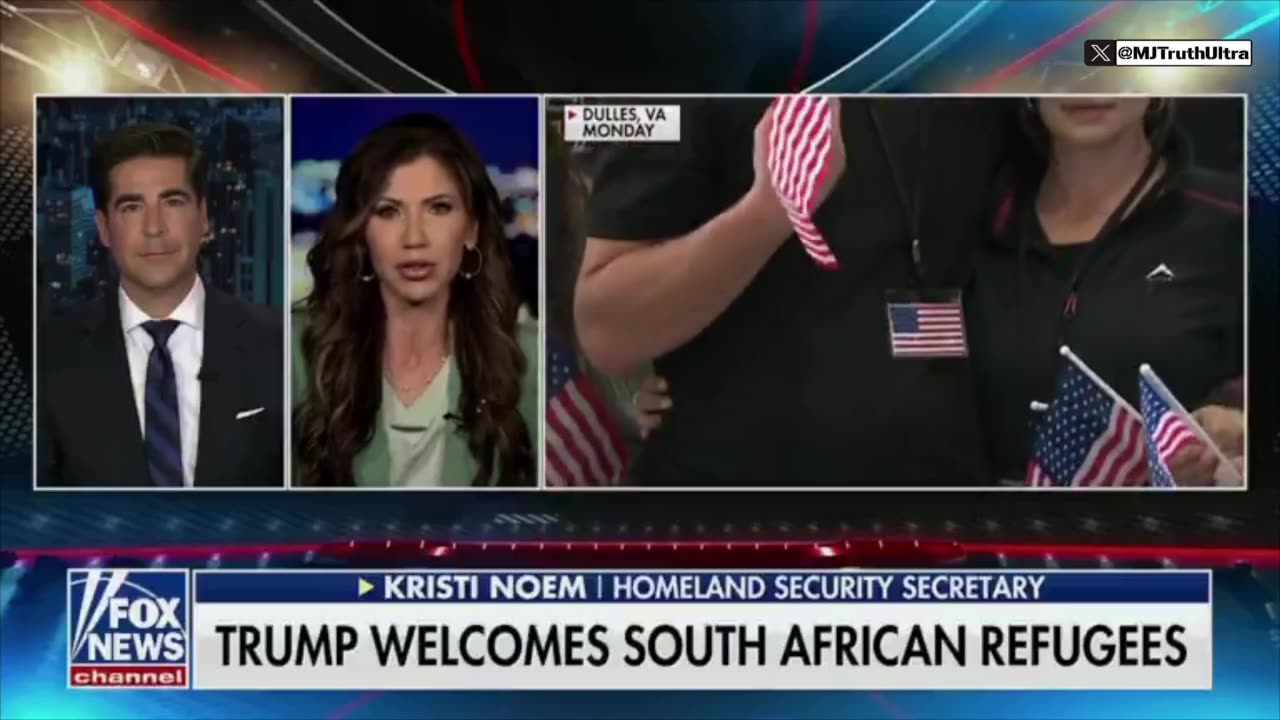 Kristi Noem: The White South African Farmers will not be Deported