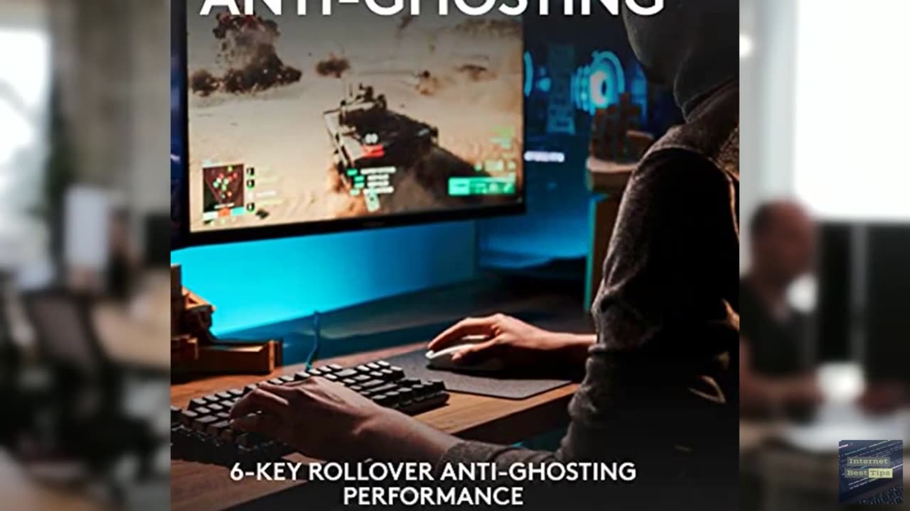 Logitech G413 SE Full-Size Mechanical Gaming Keyboard - Backlit Keyboard with Ta