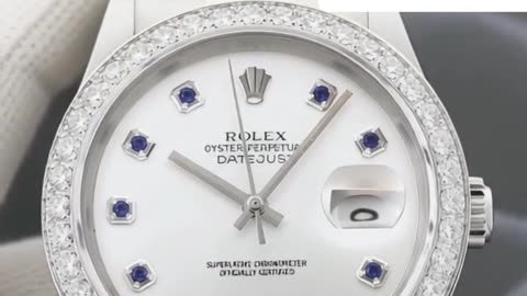 ROLEX Datejust 18K White Gold