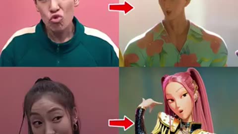 Viral: Squid Game & Kpop Demon Hunters singing "POKÉDANCE"