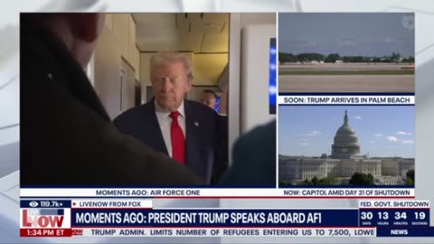 Trump says "no" it's not true that he has decided to strike Venezuelan military sites.