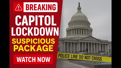BREAKING: U.S. Capitol Lockdown After Suspicious Package | National Threat Alert 2025