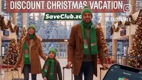 Discount your Christmas vacation with Save Club!