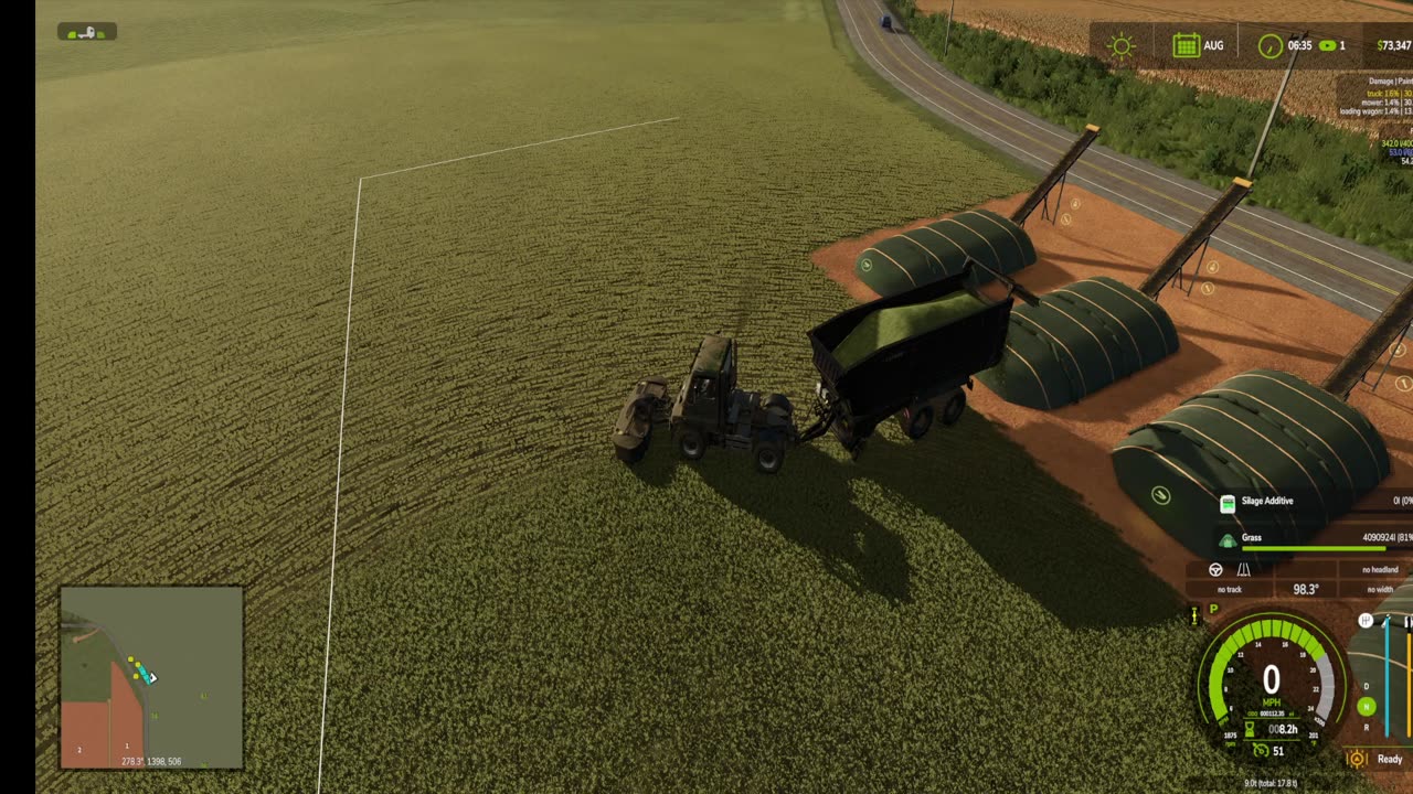 Working the larger field and explaining the issues with doing unreal work widths.