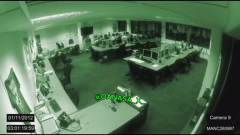 👻 Real Ghost Wrecks Office in Manchester 😱 | Actual CCTV Footage from 2012 🕵️‍♂️