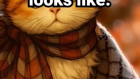 This is what peace looks like #peace #relaxation #meditationsounds #sleepsounds #autumndecor #cat