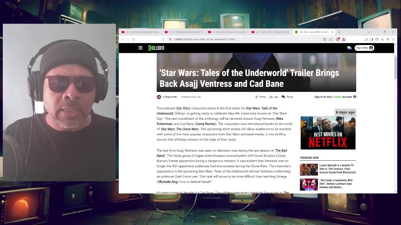 STAR WARS | Tales of the Underworld | Official Trailer Reaction!