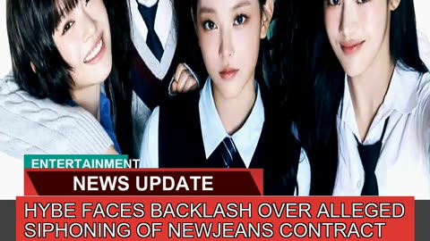 Hybe Faces Backlash Over Alleged Siphoning of Newj