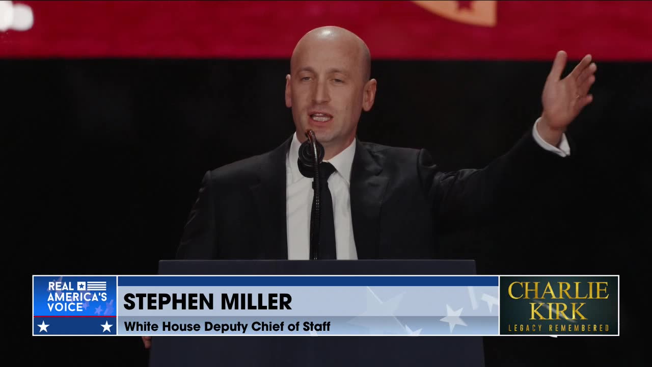 Charlie Kirk: Legacy Continued - Stephen Miller
