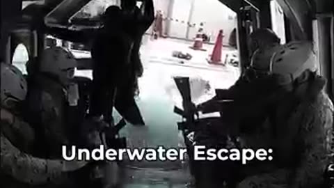 Incredible: Military Underwater Escape Training