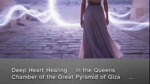 💛 Deep Heart Healing in the Queens Chamber of the Great Pyramid of Giza 🔺 with the Sacred Condor 💛