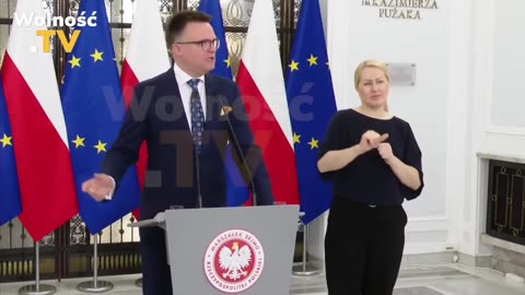 Zobaczcie, jak Hołownia leje batem koński zadek‼️
