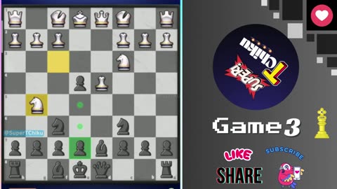 Watch The Full Video Dark #chess #game3 | His #chessmove Game me a chance to won the match By #checkmate