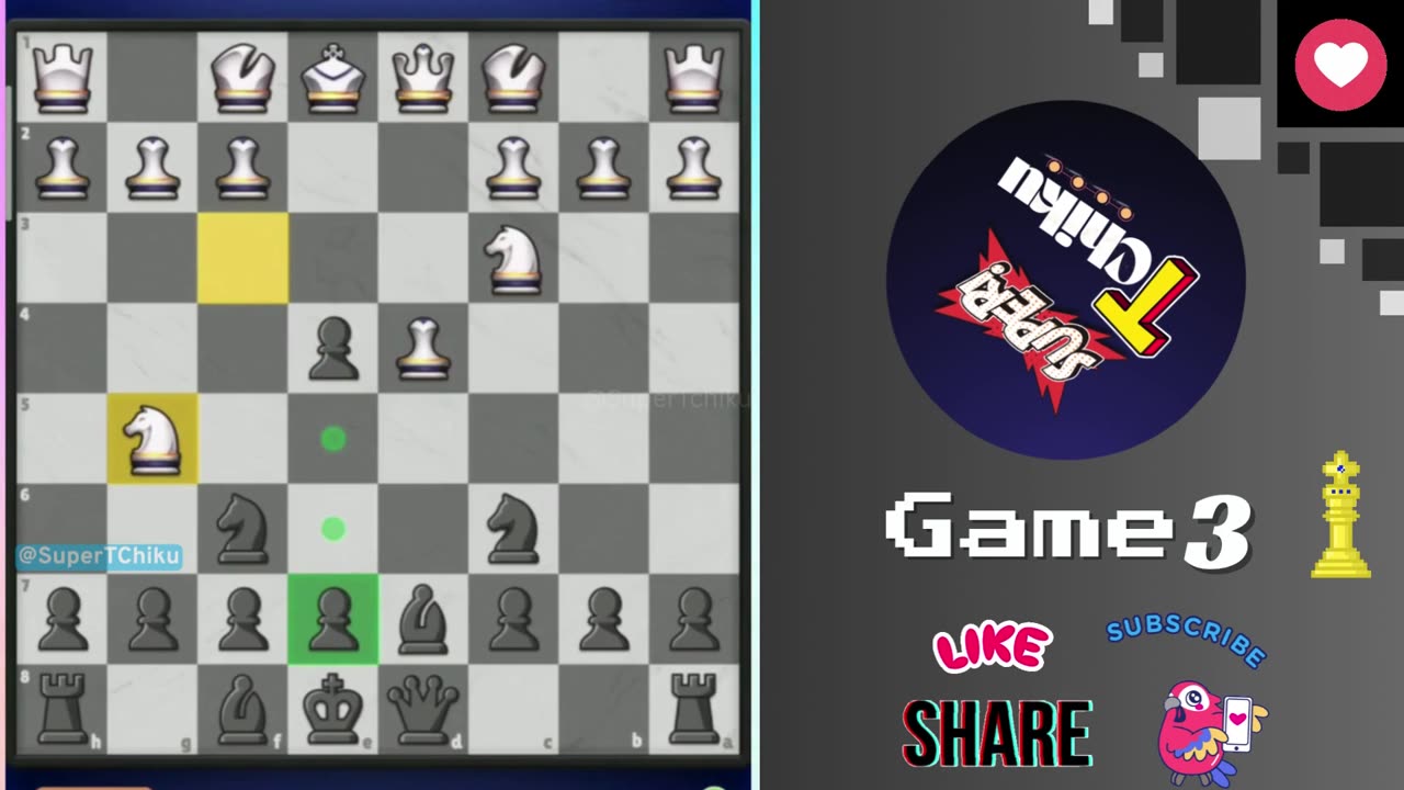 Watch The Full Video Dark #chess #game3 | His #chessmove Game me a chance to won the match By #checkmate