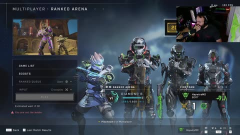 BackWack Wednesday - New Dual PC Setup - Onyx Ranked Arena MM / VIEWERS LIKE YOU