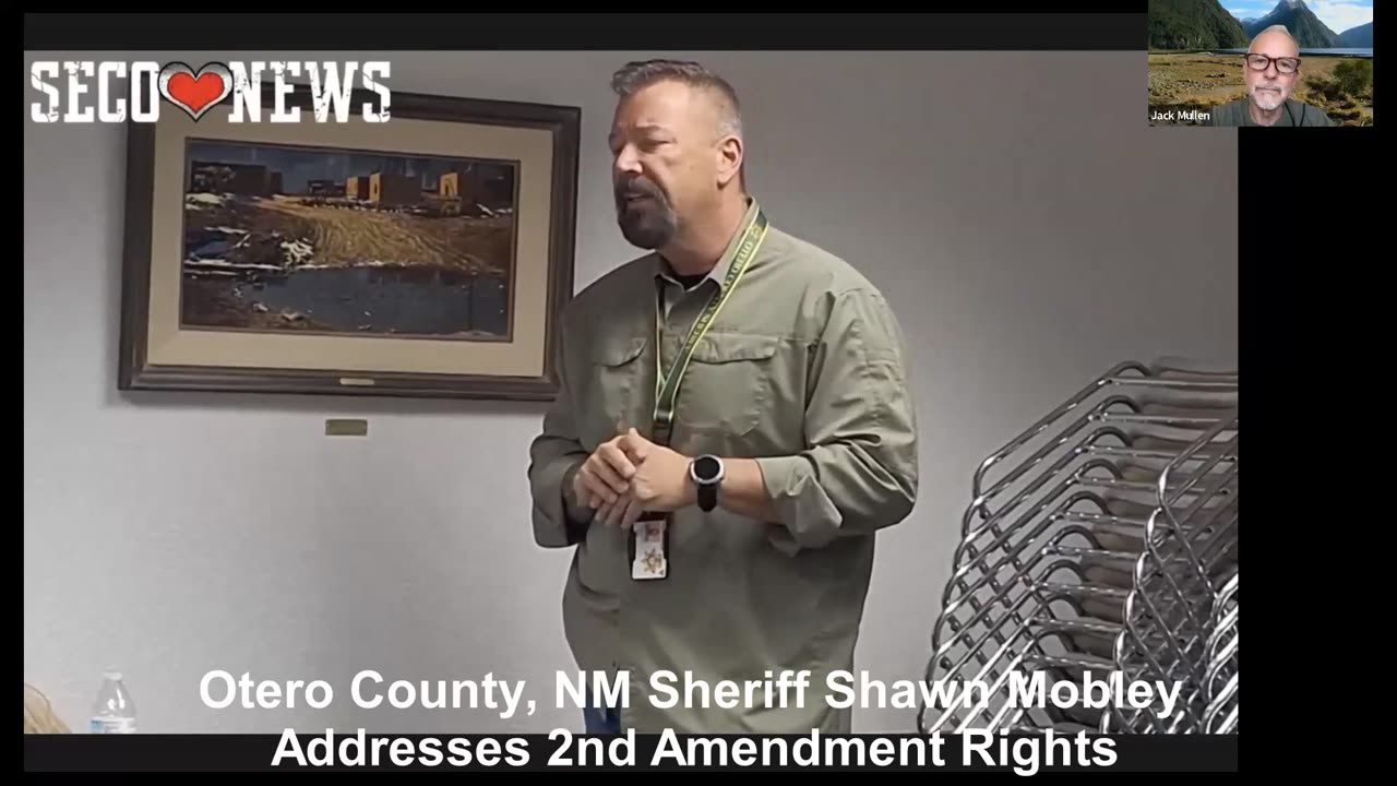 Otero County, NM Sheriff Shawn Mobley Addresses 2nd Amendment Rights