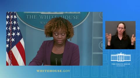 2-1-23 Press Briefing by Press Secretary Karine Jean-Pierre