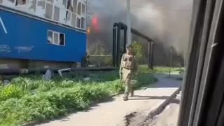 💥In occupied Selydove, minus Russians ammunition depot!