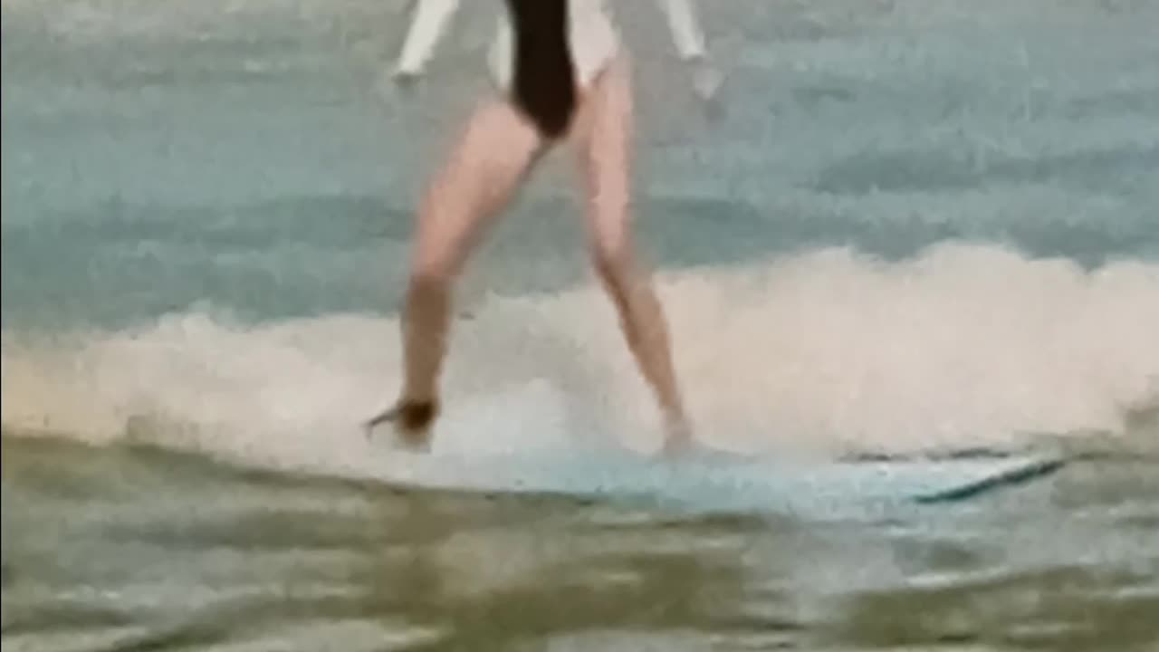 Ivanka trump catching waves