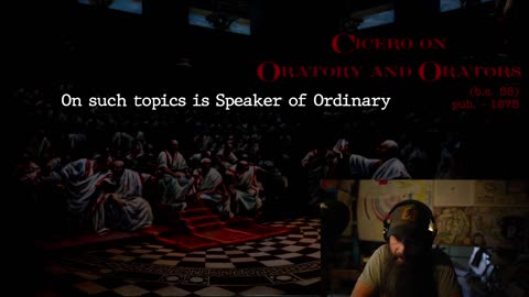 Cicero on Oratory - B3 - XXI XXII