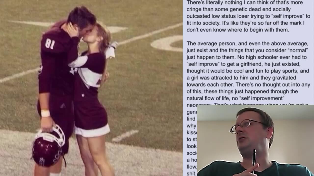 Todd Thundercock: Incel rants on Chad and Stacy 4chan meme