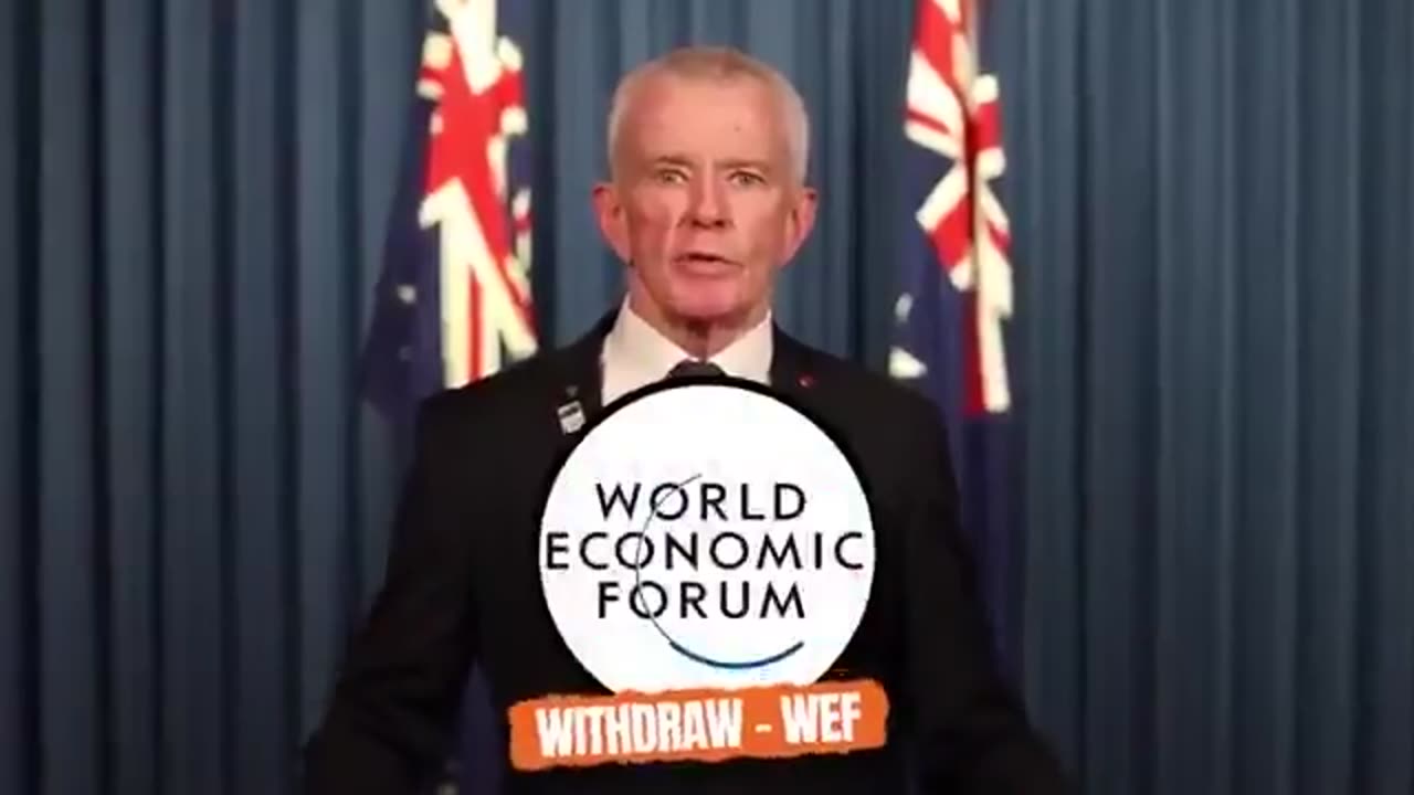 Australian senator Malcolm Roberts pledges to withdraw Australia from the WHO, WEF and UN