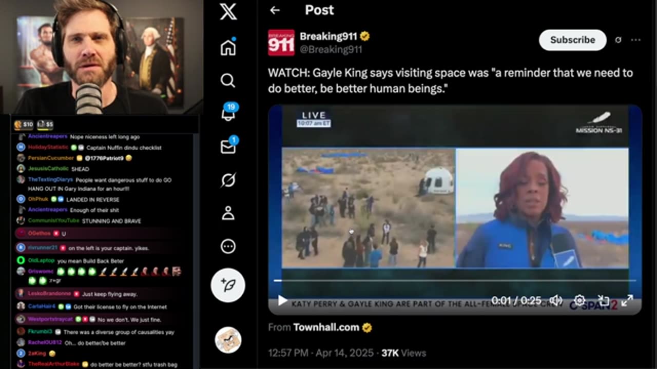 TheSaltyCracker 4/14/25: Stunning & Brave AGAIN SaltCast.......