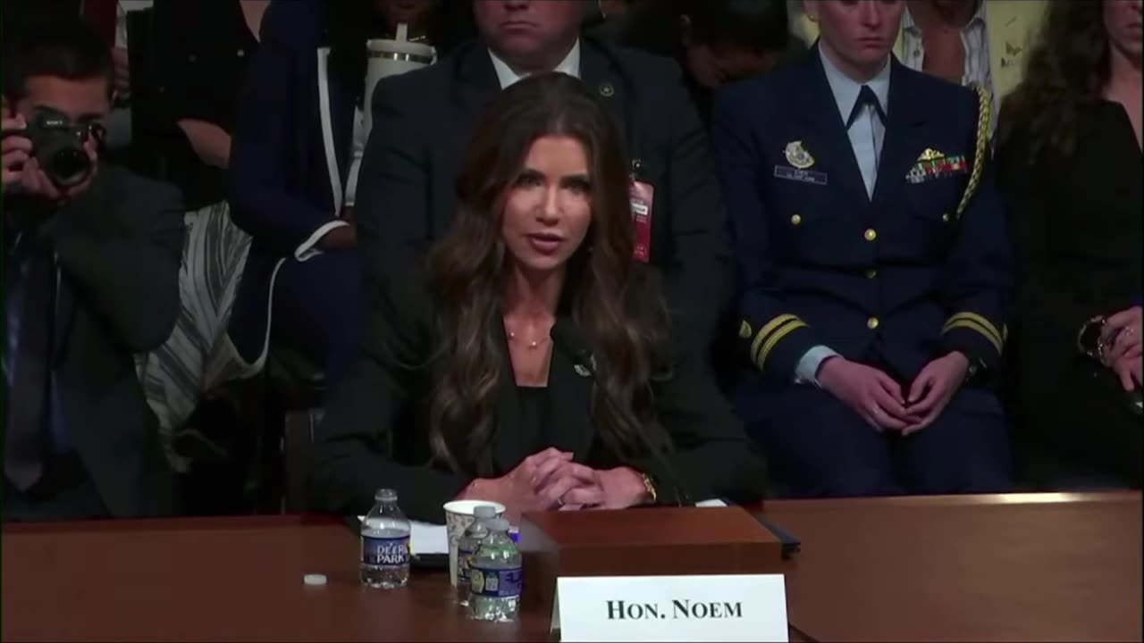 Dem grills Kristi Noem about 'doctored' tattoos on deported man's hand