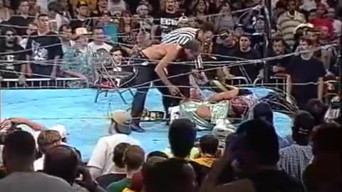 10 Sabu vs. Terry Funk- Barbed Wire Match ECW Born to be Wired 1997