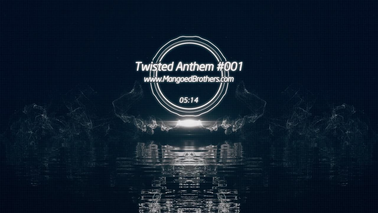 MB-Twisted Anthem-001 (7m53s) Pulsing Particles Music Visualizer