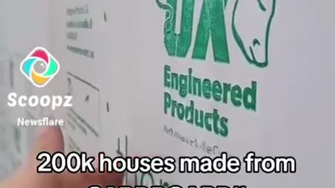 200k houses made from cardboard!🤯 Watch as he exposes the house building industry