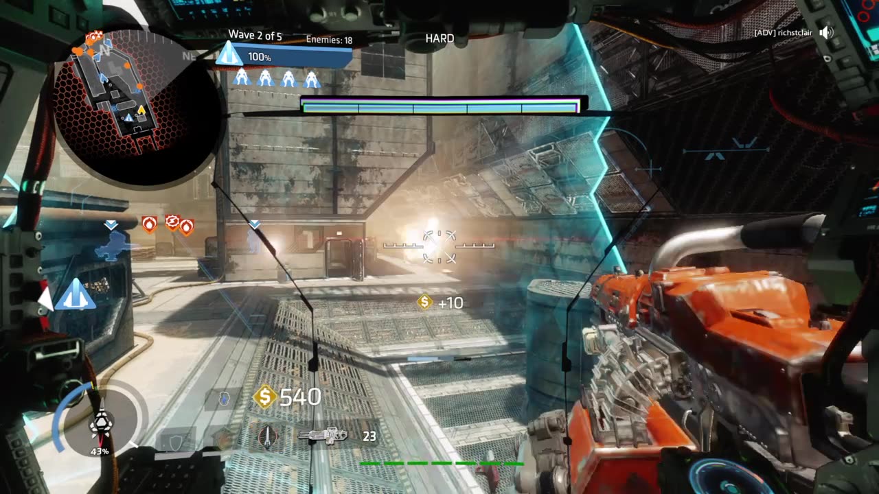 [RMBL]KlubMarcus Wins Titanfall 2 Multiplayer Co-Op Frontier Defense Rise Map 72 Turret Kills!
