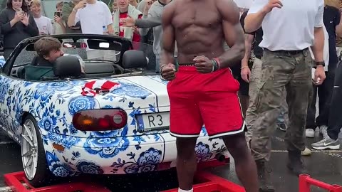 ishowspeed lifted car