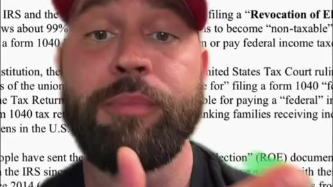 Revocation of Election to pay taxes