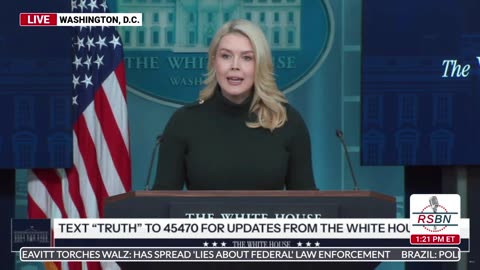 WATCH: Karoline Leavitt Addresses the Recent Violence in Minnesota - 01/26/26