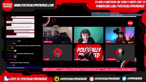 Nick Fuentes Talks to Destiny and Infrared Haz on PoliticallyProvoked