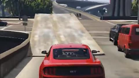 Ford Mustang Stunts In GTA 5