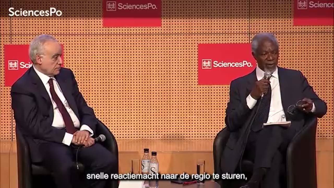 Kofi Annan - Interview (Dutch/NL Subs