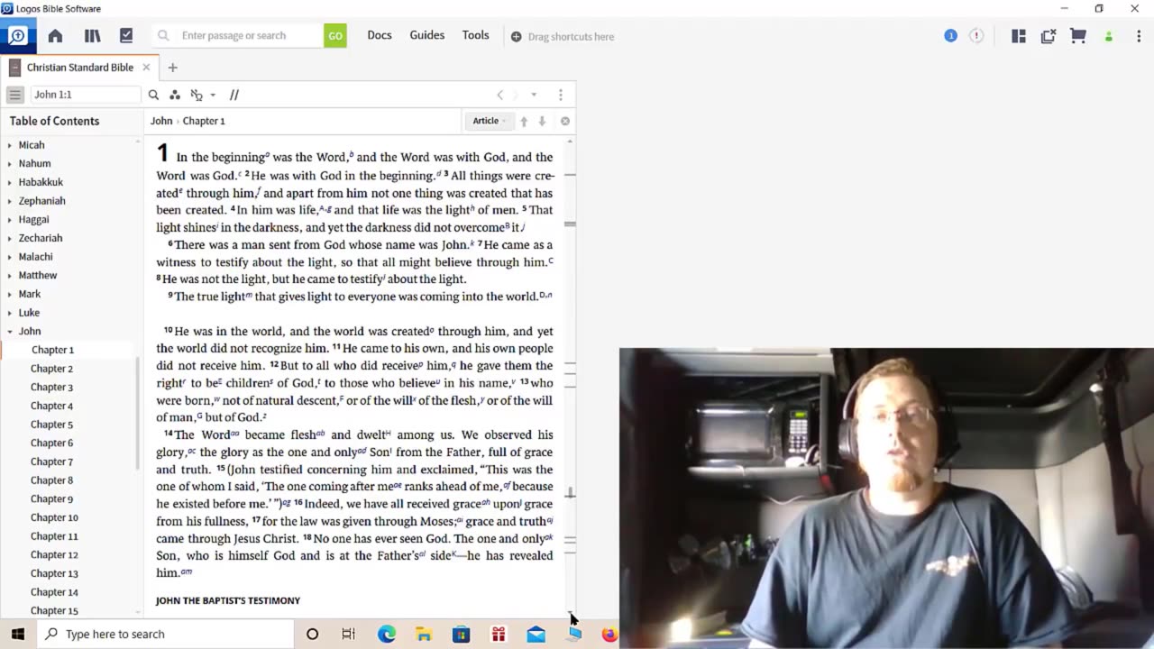 the word was with god from the beginning [The Bride of Christ]