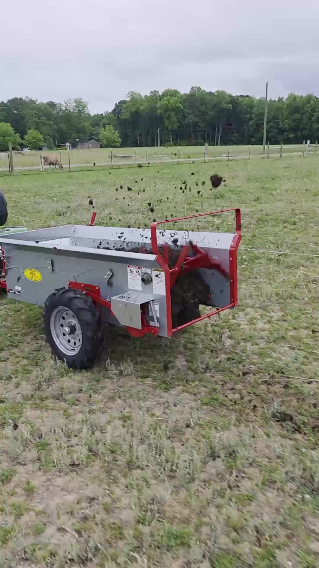 Mini Manure Spreader = Big Soil Healing!