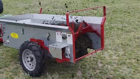Mini Manure Spreader = Big Soil Healing!