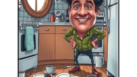 When My Wife Texted “What’s This?” I Unleashed My Inner Dad… 🐶😂 #DadJoke #DishwasherFail