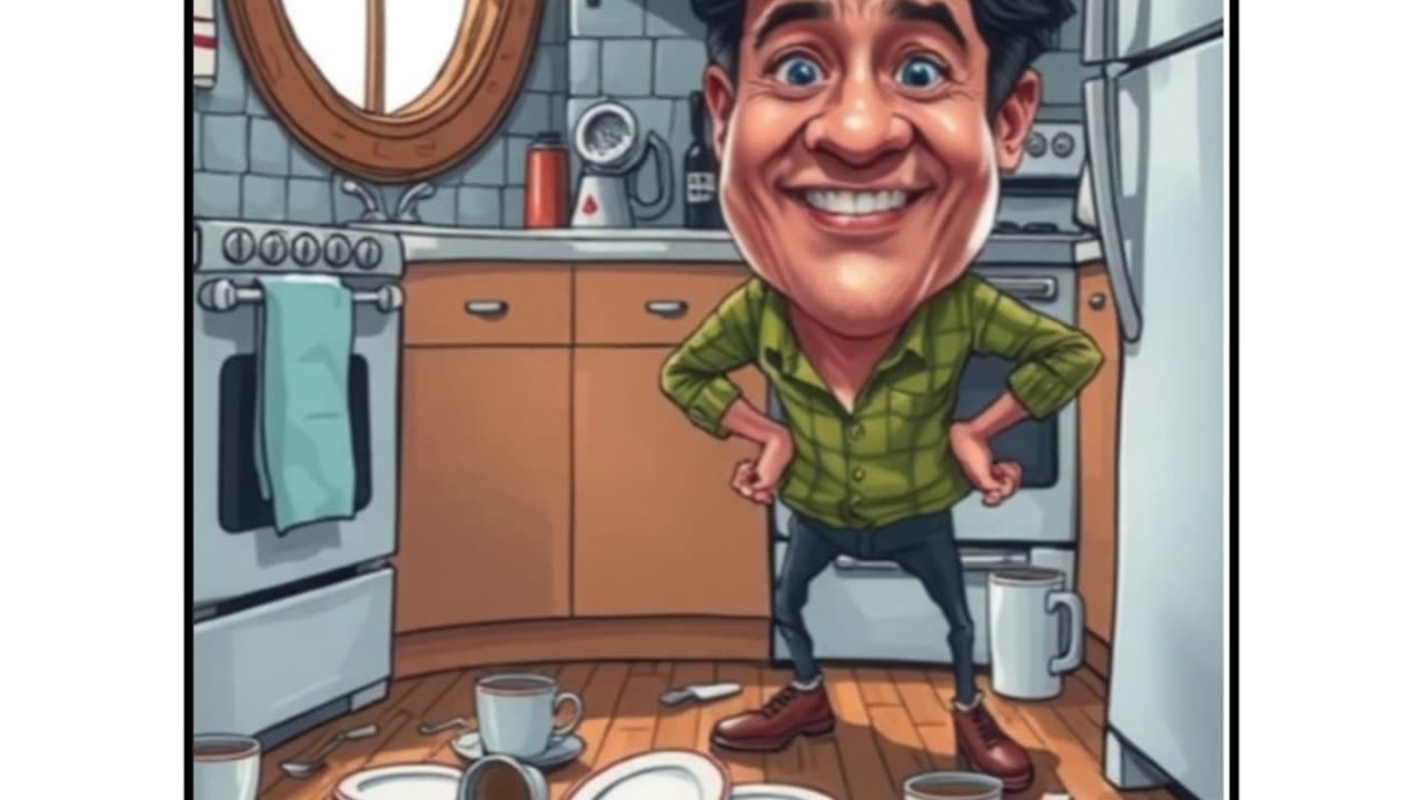 When My Wife Texted “What’s This?” I Unleashed My Inner Dad… 🐶😂 #DadJoke #DishwasherFail