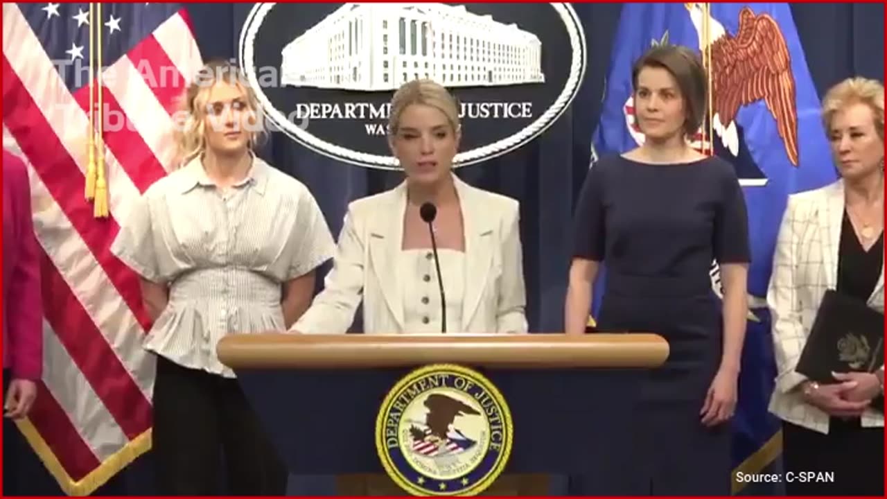 Pam Bondi Says the DOJ is Dropping the Hammer on a Blue State, Announces Big Action