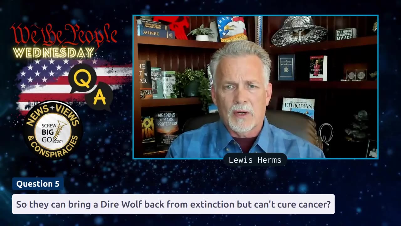 WE THE PEOPLE WEDNESDAY Lewis Herms answers YOUR questions live 4-9-25